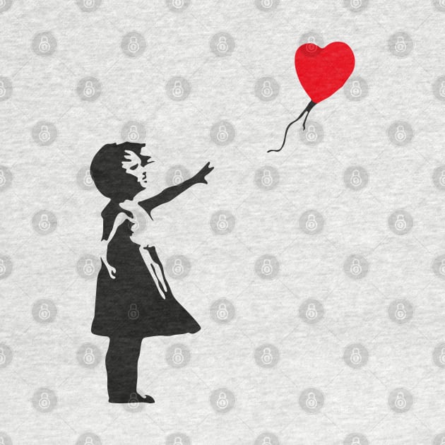 Banksy baloon girl by PopGraphics